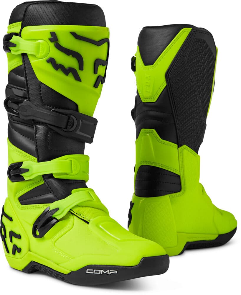 FOX Comp Boot, Fluo Yellow MX23