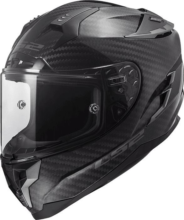 LS2 FF327 CHALLENGER C CARBON SOLID