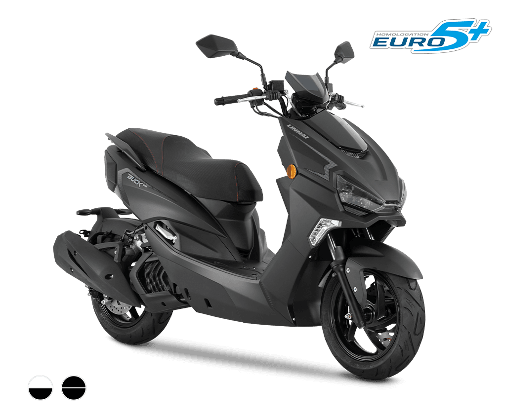 Linhai SCOOTER BUCK 125 E5+, Black