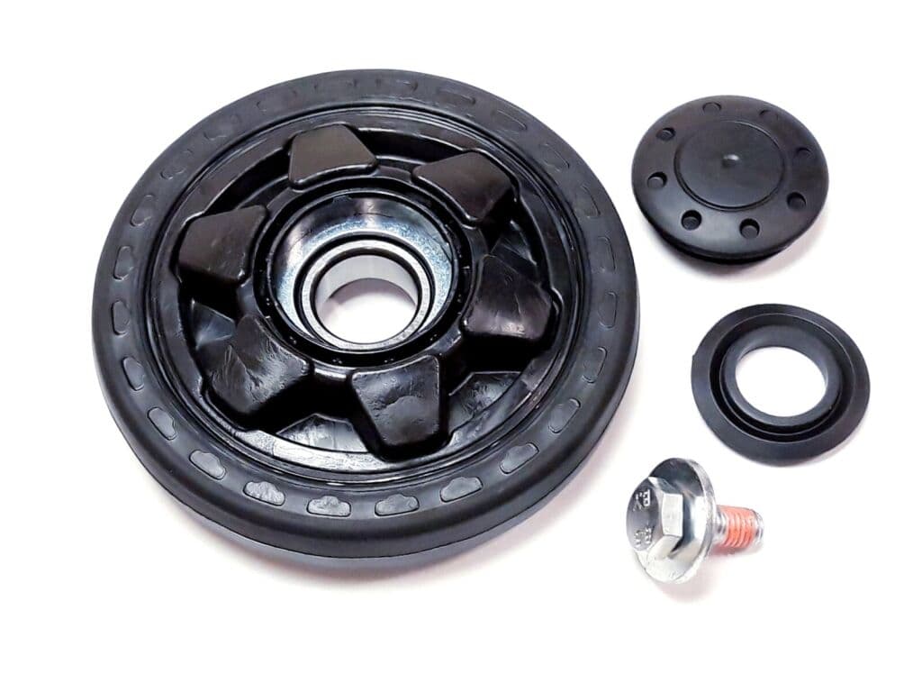 Replacement wheel 133mm assembly