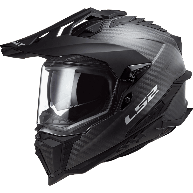 LS2 MX701 EXPLORER C SOLID MATT CARBON