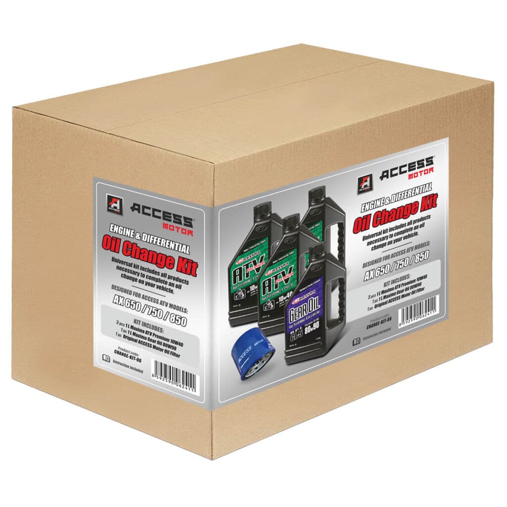 Oil change kit + diff. - ACCESS AX 650/750/850