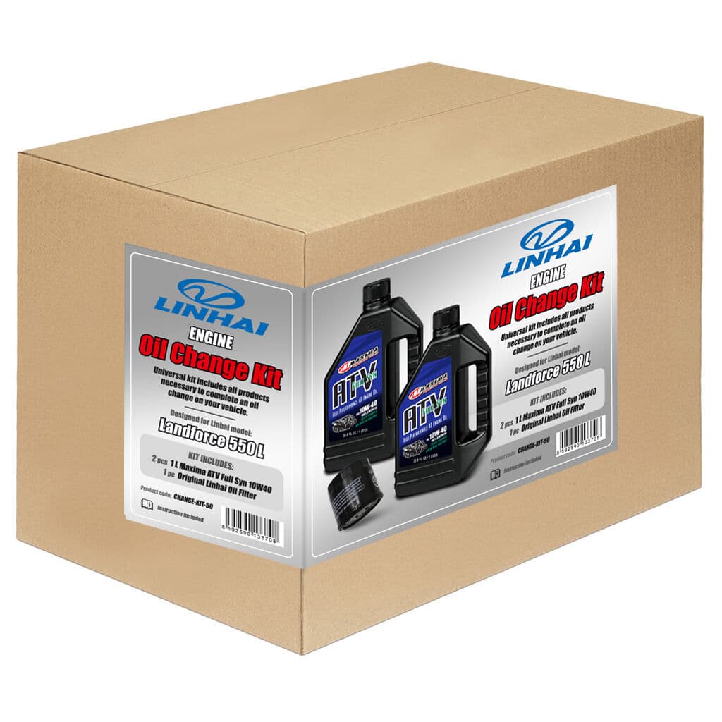 Oil change kit Full syn - LINHAI Landforce 550