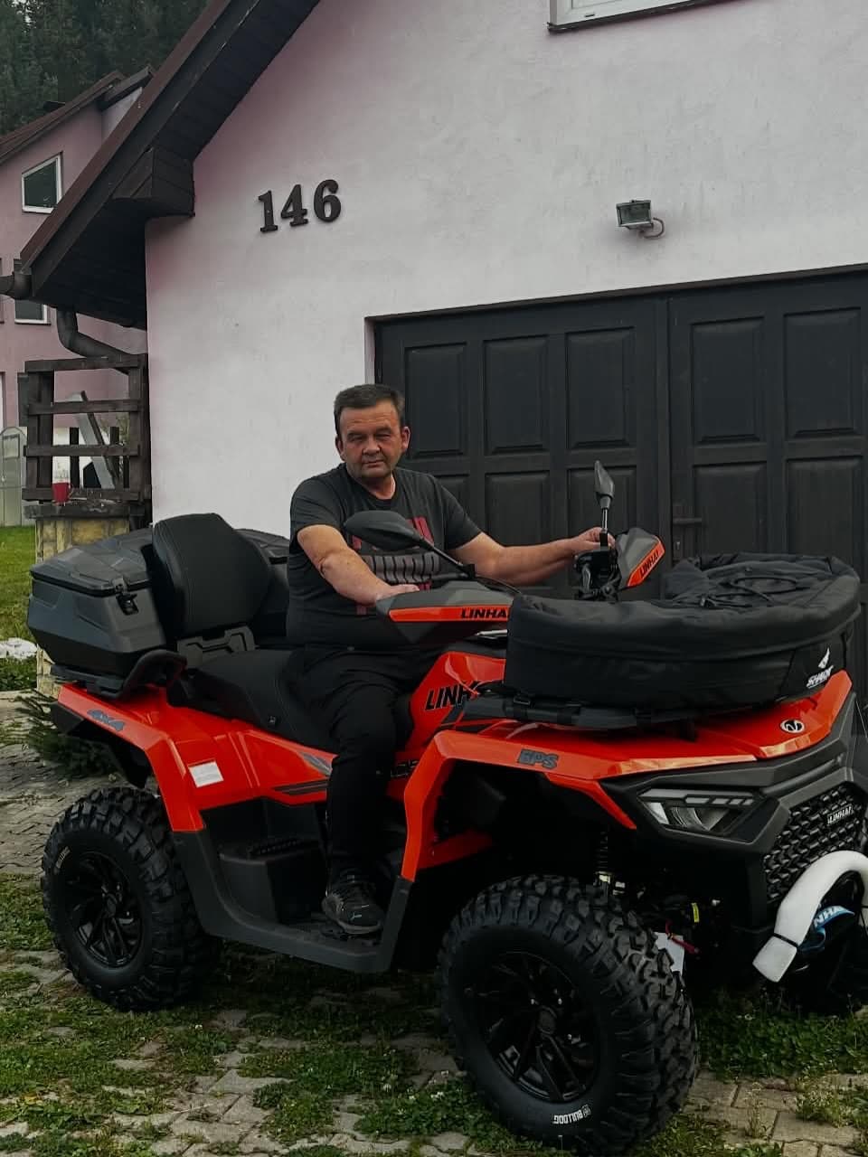 Vynikajúci pomocník Linhai Landforce 550L s ktorým je radosť spoznávať široké okolie už vozí svojho nového majiteľa a my…