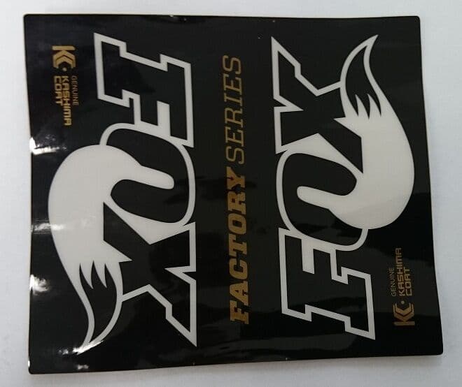 Decal: EVOL Air Sleeve, Short (4.75 X 5.4) Clear, Kashima