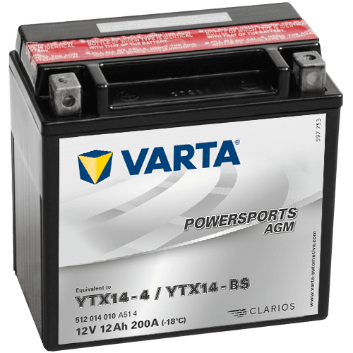 R/B V512014020I314 Varta 12V/12Ah - moto LF (YTX14-4/YTX14-BS)