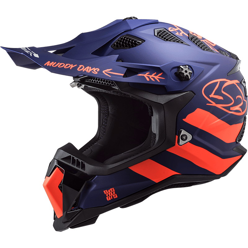 LS2 MX700 SUBVERTER CARGO MATT BLUE FLUO