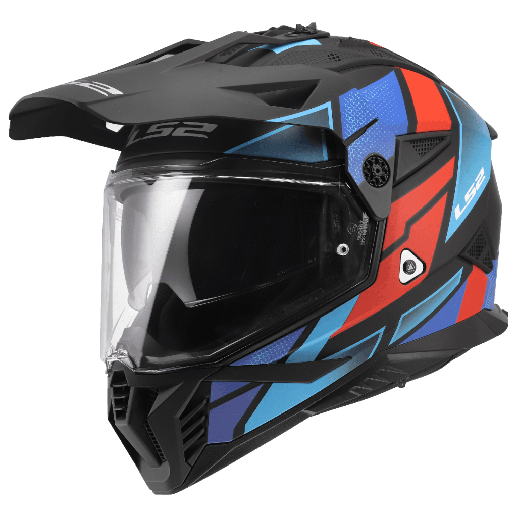 LS2 MX702 PIONEER II BLOCK BLACK RED BLUE-06